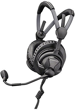 Sennheiser 506902 Audio-Headset, 64 pro System, ohrumschließend, dynamisches Mikrofon, Hyperniere, Ca