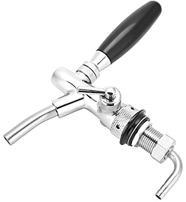 Dispensador de barril de, Jarras, filtros y cartuchos Filtros para grifo cerveza artesanal de cerveza de barril de control de flujo ajustable G5 / 8 Shank Home Bar Brew Brew Dispenser[02]
