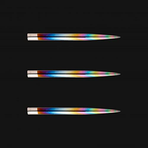 Winmau Rainbow Steeltip Dart Punkte - 1 Satz pro Packung (insgesamt 3 Punkte)