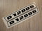 Deutz Aufkleber für Traktor D12006 Logo Emblem Sticker Label schwarz (bis 1974)