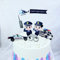 7 x Polizei-Kuchenaufsätze, Auto-Kuchendekoration, Happy Birthday, Polizistin, Geburtstagsparty-Dekorationen für Geburtstagsparty oder Babyparty