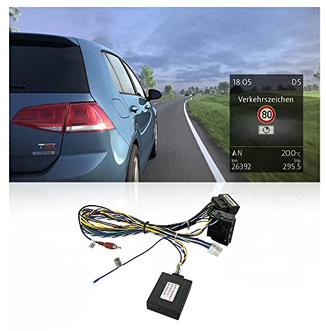 DYNAVIN Verkehrszeichenerkennung Assistenz-Adapter für VW Golf 7 VII Passat Tiguan Touran | Skoda Octavia 3 III Superb mit MIB Plattform; D8-CANMIB-H