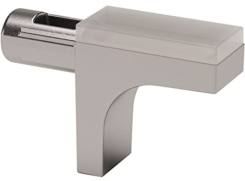 ITALIANA FERRAMENTA Glasbodenträger K-LINE steckbar ø5 mm, vernickelt
