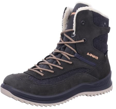 LOWA Stiefel hoch Ella GTX anthrazit/Aprikose 36