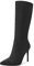 Castamere Donna Alto High Tacco Heel 10 CM Heels a Punta Cerniera Metà polpaccio Stivali da Matrimonio Ufficio Sexy Dress Stivali Nero 41 EU