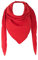 stylx XXL Tuch 23 Farben Farbwahl Halstuch Musselintuch Musselin Damen Damenhalstuch Dreieckstuch Schal Herren Männer Frauen Herrenhalstuch Dreieckig leicht (einlagig) (rot)