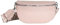 Bauchtasche Damen stylisch Umhängetasche Hüfttasche Bodybag Gürtel Crossbody Bag Schultertasche mit Verstellbaren Gurt 25 (Rosa, S / 23 x 14 x 7 cm)