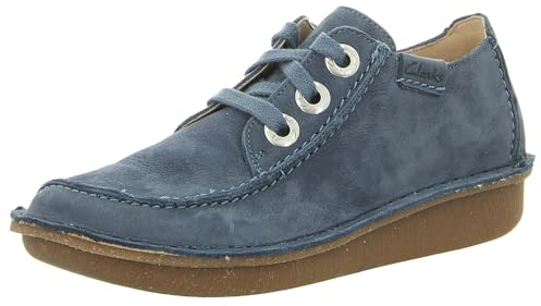 Clarks Funny Dream, Hombre, Blue Nubuck, 38 EU
