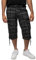X RAY Taktische Cargo-Shorts für Herren, lange Shorts, 45,7 cm Schrittlänge, knielang, mehrere Taschen, 3/4-Caprihose, Plaid Charcoal, 46