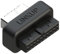 LINKUP - Adaptador de Panel Frontal USB-C - Convierte la Placa Base 3.0/3.1 IDC20 de 19 Pines en una Llave Tipo C (Llave A) - Diseñado para Todos los Dispositivos USB-C - Construcción sólida para