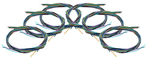 Cordes de Guitare Cordes de Guitare en Nylon de Guitare Colorée Acoustique, Mouches et Insectes en Plastique Cordes Universelles en Alliage de Cuivre en Nylon Accessoires de