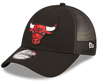 New Era Chicago Bulls NBA Cap Trucker Kappe Klettverschluss Mesh 9Forty Basecap schwarz - One-Size