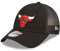 New Era Chicago Bulls NBA Cap Trucker Kappe Klettverschluss Mesh 9Forty Basecap schwarz - One-Size