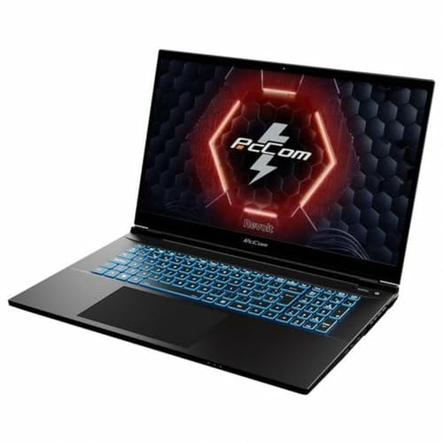 PcCom Revolt 4070 Laptop 17,3 Zoll Intel Core i7-13700HX 32 GB RAM 1 TB SSD Nvidia Geforce RTX 4070 QWERTY Spanisch