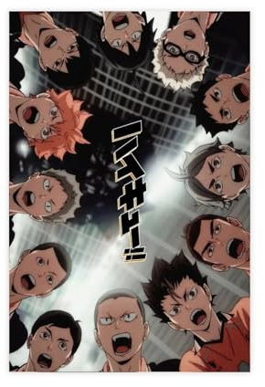Robnik Anime Haikyuu Poster 29 Leinwandposter Schlafzimmer Dekor Sport Landschaft Büro Zimmer Dekor Geschenk Unframe 30 x 45 cm