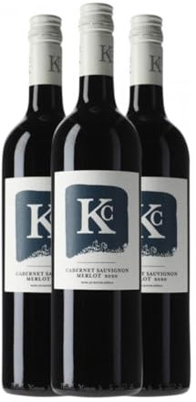 Klein Constantia KC Cabernet Sauvignon Merlot 75 cl Rotwein (Karton mit 3 Flaschen von 75 cl)
