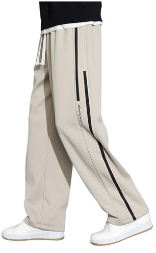 EJIMUQO Pantaloni da Cuoco Uomo Nero Pantaloni Pelle Uomo Marroni Pantaloni Impermeabile Uomo Antipioggia Pescatore Pantaloni da Motociclista Pantaloni Lino Bambino 3 Anni