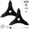 Cuchillas de Repuesto para Cortacésped,Cuchilla Desbrozadora 25.4mm,Cabezal Desbrozadora Universal,Cuchillas para desbrozadora,para Cortar Maleza Densa como Arbustos o Hierbajos