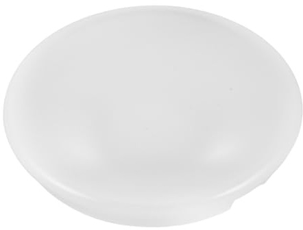 MERRYHAPY Reemplazo de cubierta de luz para ventilador de techo, cúpula acrílica white con forma de hongo, 19 cm diámetro, difusión uniforme de luz para espacios multiroom