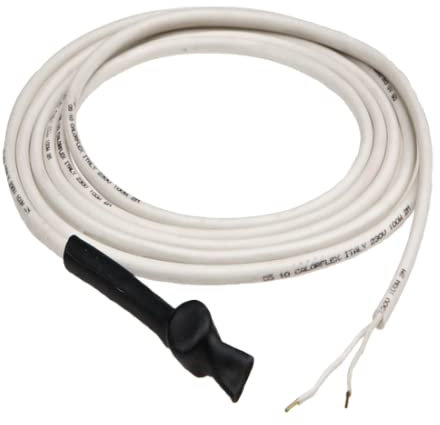 Calorflex - cble chauffant de 4 mtres anti-gel sans prise, 50 w/m avec thermostat