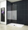 Aica Sanitär 100 x 200cm Duschwand Duschtrennwand 8mm Sicherheitsglas Walk in Dusche