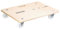 WAGNER Transporthilfe MM 1332 I 59-86 x 49 x 11 cm - Tragkraft 200 kg - für verschieden große Lasten I ausziehbare Ladefläche zur flexiblen Anpassung I Tragegriff I FSC®-Zertifiziert - 20133201