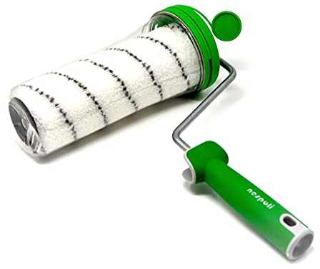 Nespoli Rollmatic Farbroller mit Box 22 cm - für Wandfarben auf rauen Untergründen
