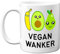 Stuff4 Lustige vegane Tasse – vegane W**ker – lustige Geschenke für Männer, Frauen, Ihn, sie, Geschenke für unhöfliche Freunde, unhöfliche Tee-/Kaffeetasse, 325 ml, Keramik, spülmaschinenfest