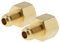 Qianly 2x Raccords Adaptateurs de Régulateur de système dee'azote 1/4 '' SAE à G1/4 '' IG En Laiton