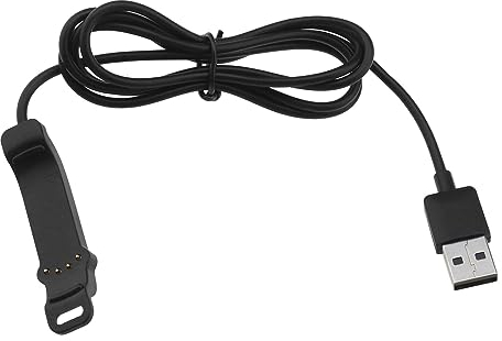 ECSiNG USB Charging Cable Compatible with Polar Unite Replacement Charger Dock Cradle Adapter Smartwatch Accessories 1M Length Black