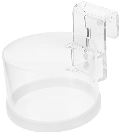 FRCOLOR Futterring Für Aquarien Wiederverwendbarer Futterring Aus Acryl Für Einfache Fütterung Von Fischen Geeignet Für Süß Und Meerwasser-aquarien Mit Stabiler Befestigung Und