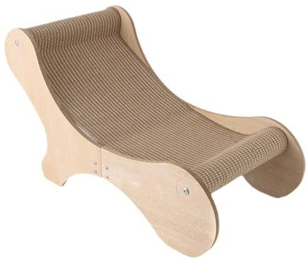 Qianly Sillón rascador para Gatos, sofá rascador para Gatos de Interior