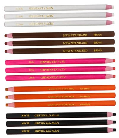 Homoyoyo 15Stücke Wachsmalstifte Farben Buntstifte Für Keramik Holz Metall Und Mehr Einfach Abziehbare Wachsmalstifte Für Projekte