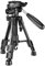 Neewer Mini trípode de Escritorio de Aluminio, portátil y Ligero con rótula panorámica para DSLR, Smartphone, DV Video, Carga admisible (Negro)