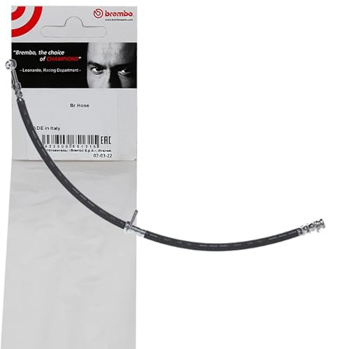 BREMBO Bremsschlauch T79043 Länge: 535mm, | Kompatibel mit: SUZUKI GRAND VITARA II