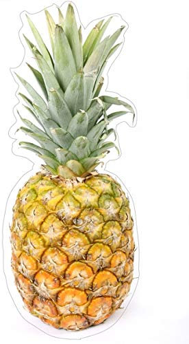 Akachafactory Aufkleber Vinyl Ananas Obst Gemüse