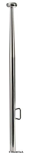 Lindemann Flaggenstock Fahnenmast aus Edelstahl für 25 mm Flaggstockhalter Länge 62cm