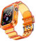 NotoCity Cinturino Compatibile con Apple Watch 8/7 41mm, Apple Watch Serie SE/6/5/4/3/2/1 38mm/40mm Replacement Cinturino TPU,Creativo,Trasparente (Arancia)