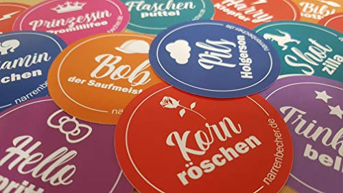 sprengers Party Aufkleber | Geschenk | Sprüche | Mitbringsel | Dekoration | Karneval | Festival | Sticker