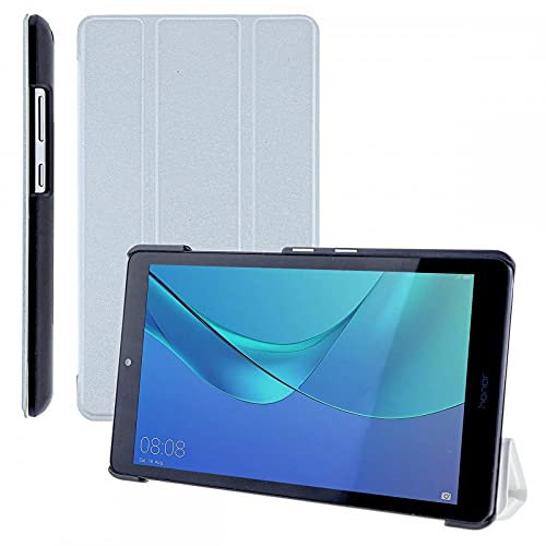 COOVY® Custodia protettiva ultra sottile con funzione di supporto per Huawei Mediapad T3 7 (7), colore: Bianco
