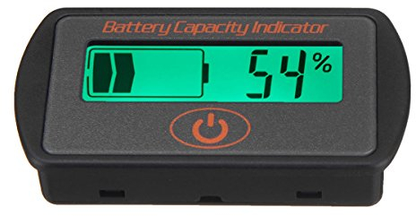 DollaTek LY7S 12-60V Battery Voltmeter Lithium Battery Lead-acid LCD Digital Display DC Voltmeter Head