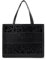 TOUS Damen 2001660651 Amaya KAOS Shopper Tasche Schwarz XL