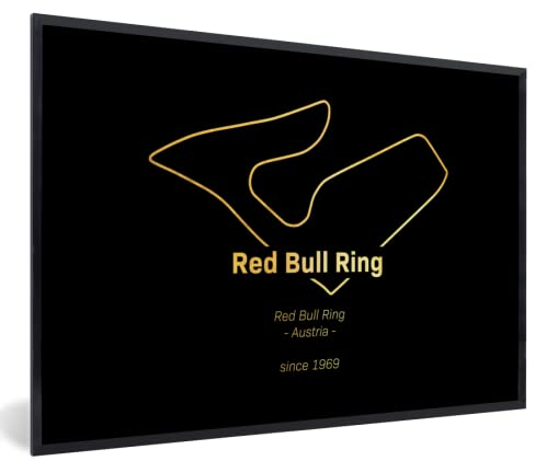 MuchoWow Poster Bilder Wanddeko Deko Wohnzimmer 60x40 cm Red Bull Ring - Formel 1 - Rennstrecke