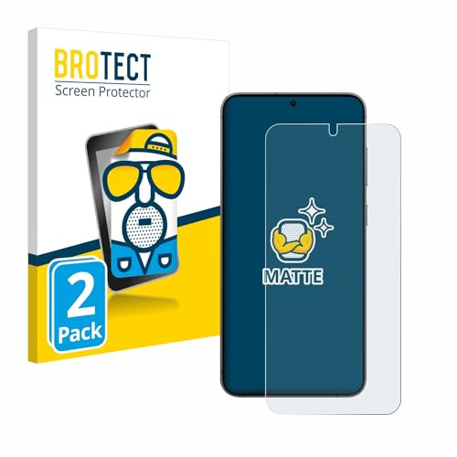 BROTECT Schutzfolie für Samsung Galaxy S24 Plus | 2 Stück Entspiegelnder Displayschutz Made in Germany Matte Displayschutz-Folie Anti-Reflex Anti-Fingerprint Einfache Montage