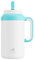 POWCAN 1,814.4 g Becher Tumbler mit Griff, 2-in-1 Strohhalm-Deckel, hält 36 Stunden kalt, spülmaschinenfest, auslaufsicher, rutschfester Boden, Edelstahl-isolierte Wasserflasche für Zuhause, Büro und