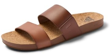 Reef WOMENS SANDALS, CUSHION VISTA, ESPRESSO DUO, 8 UK