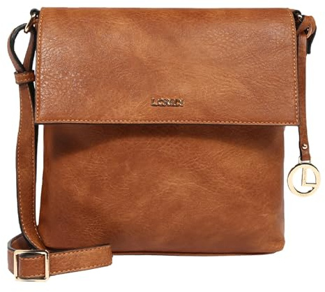 L.CREDI Jana Crossbody Bag Cognac