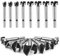 Forstnerbohrer Set Ø10-50mm, Holzbearbeitung Bohrer Set, TOOSOAR Holzbohrer Set, 15 Stück Flach-Flügel-Bohrer