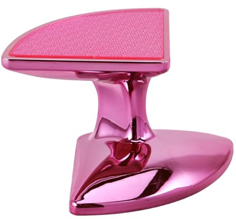 MERRYHAPY Glasfußfeile Und Haarentferner Fersenschaber Für Abgestorbene Haut Und Beinhaare Schmerzfreies Fußpeeling-tool Dusche Rot