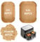 SdreMelo Papier Cuisson 240PCS Air Fryer Papier Cuisson Tefal/Moulinex 8.3L Air Fryer Dual 5.3L 3.1L Papier Air Fryer Tefal EY9018/EY905D 5.2L 3.1L,Papier Cuisson Air Fryer Moulinex EZ9018 5 2L 3.1L